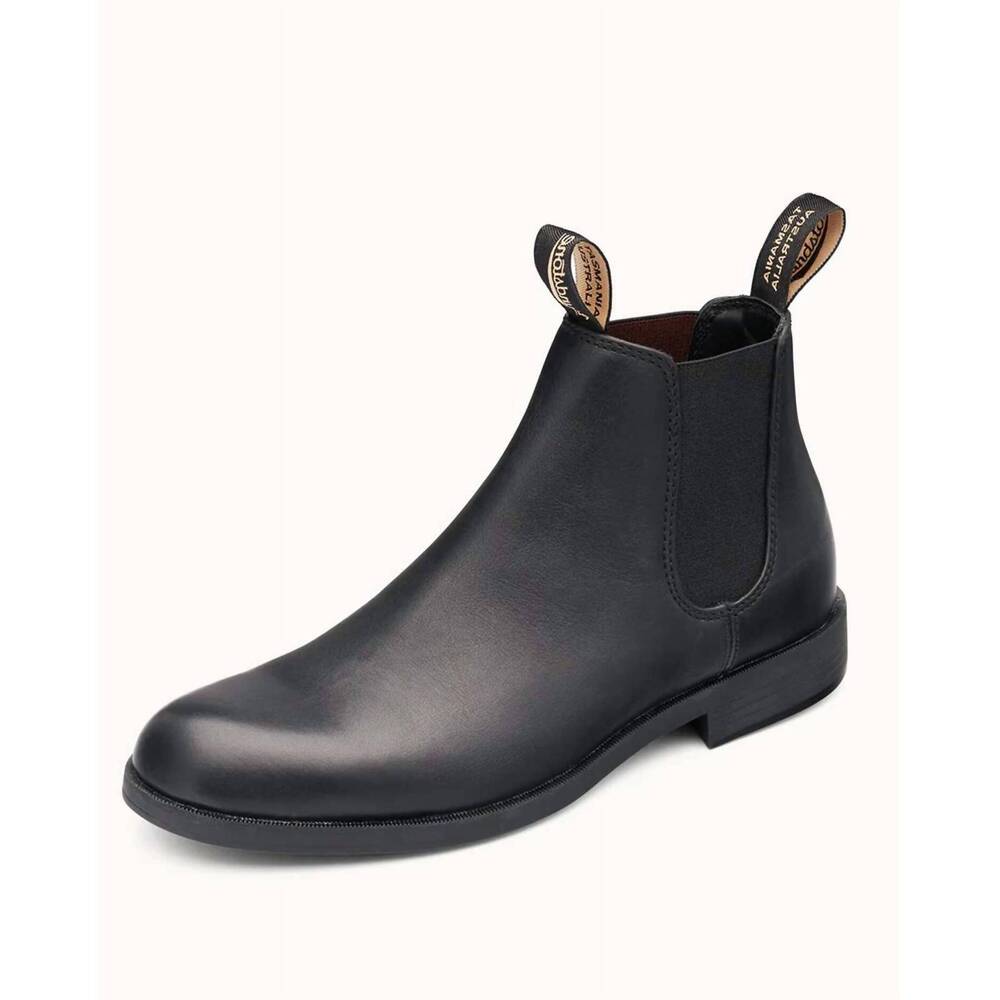 NEW BLUNDSTONE men's city dress chelsea boots in black